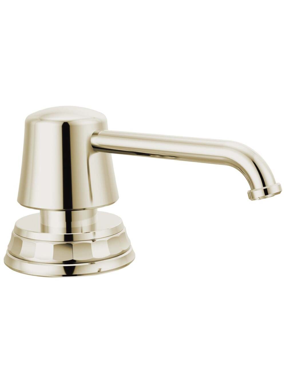 Brizo Tulham RP101658PN Kitchen Soap/Lotion Dispenser, Polished Nickel